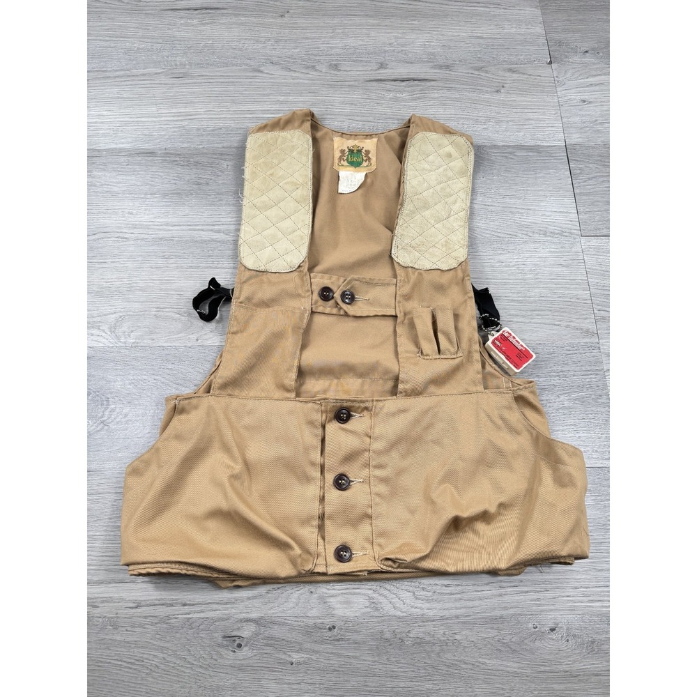 Vintage Ideal Vest Mens S Hunting Fisherman Outdoors Hunting 50s Made In Usa